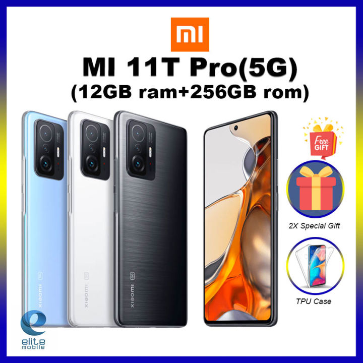 Xiaomi Original Mi 11T Pro 5G (12GB RAM+256GB ROM) With 1 Year Warranty By  Xiaomi Malaysia