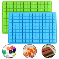 126 Cavity Square Silicone Mold Mini Candy Chocolate Gummy Ice Cube Jelly Truffles Pralines Ganache Moulds Cake Decorating Tools Electrical Connectors