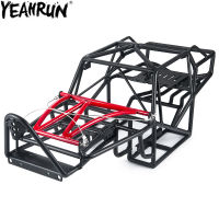 YEAHRUN RC รถโลหะแชสซีร่างกายม้วนกรงเต็มหลอดกรอบสำหรับ110 Axial Wraith 90018 59924 RC ตีนตะขาบรถบรรทุกอัพเกรดชิ้นส่วน