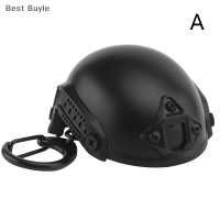 ?Best Buyle MINI Fast HELMET พวงกุญแจเดินป่าตั้งแคมป์ฝาเปิด decrowner Dummy หมวกกันน็อกรูปของเล่นตกแต่งของขวัญเครื่องมือกลางแจ้ง