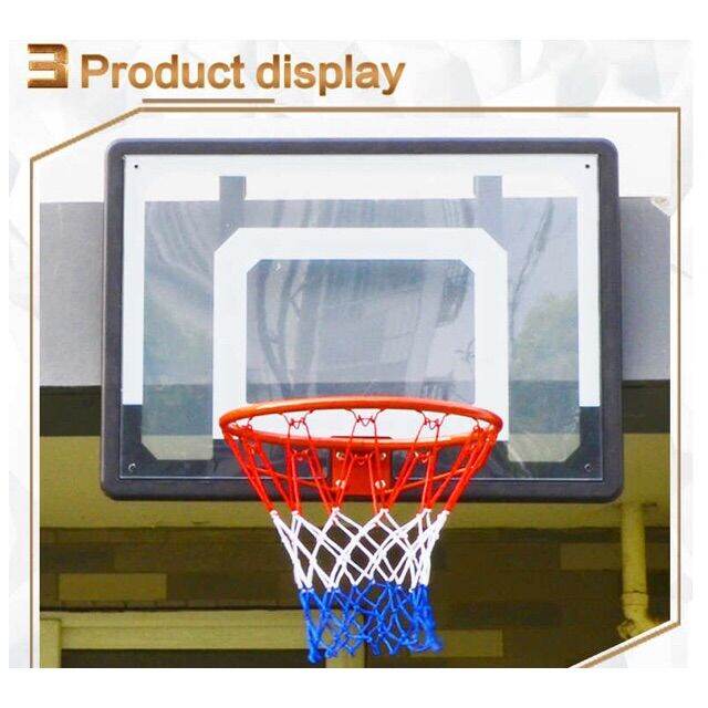 vDqBasketball board and ring set fiberglass pvc fiber glass pvc hoop