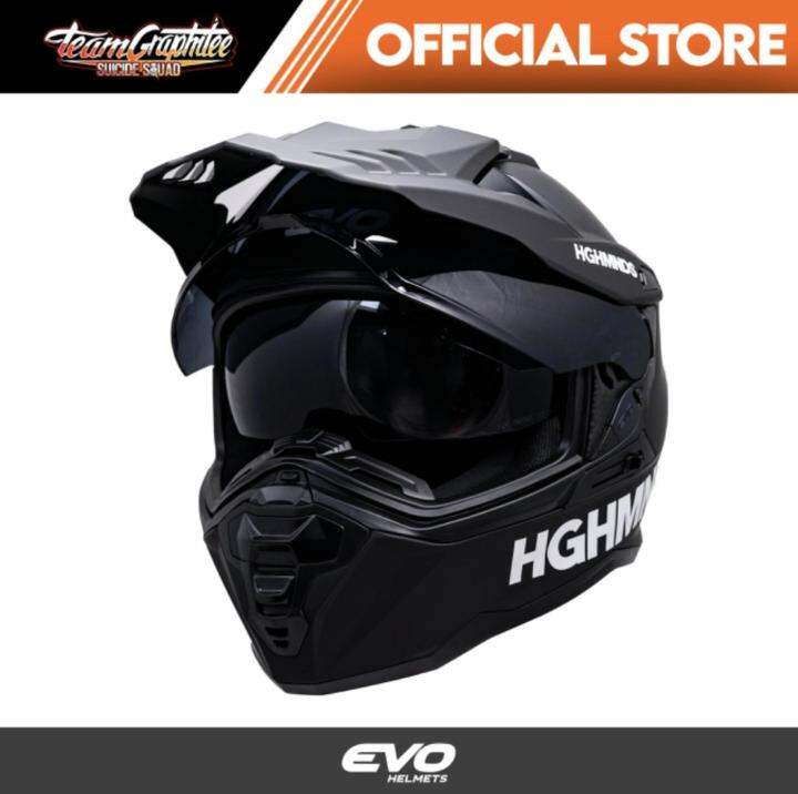 EVO DX7 HIGH MINDS FULL FACE DUAL VISOR with FREE CLEAR LENS Lazada PH