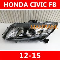 FOR Honda  CIVIC FB  12-15 HEADLAMP/HEADLIGHT/LENS HEAD LAMP/FRONT LIGHT ไฟหน้า​ /เลนส์ไฟหน้า/ไฟหน้าสําหรับ/ไฟท้าย