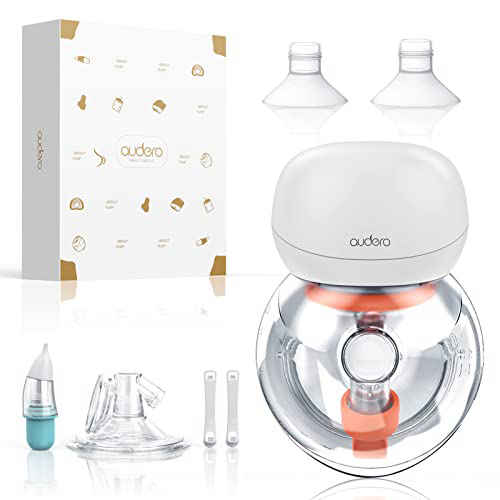 Pumping Anytime,Anywhere BEISLUO Wearable Breast Pump S13 with Remote Control,24mm Flange,Pumping & Massage Modes,5 Levels,Wireless Breastpump Battery Powered 