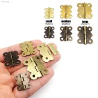 ✢¤● 12pcs Mini Butterfly Shape Jewelry Chest Gift Wine Wooden Box Case Furniture Dollhouse Door Hinge with Screw 17x20 20x25 25x30mm