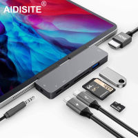 AIDISITE USB C HUB Adapter 7 in 1 USB 3.1 Type-C HUB With HDMI SDTF PD Charging Splitter For IPad Macbook Pro Air HUAWEI PC