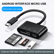 Elctech Type C Hub with HDMI SD Card Reader Slot TF RJ45 Network Port USB