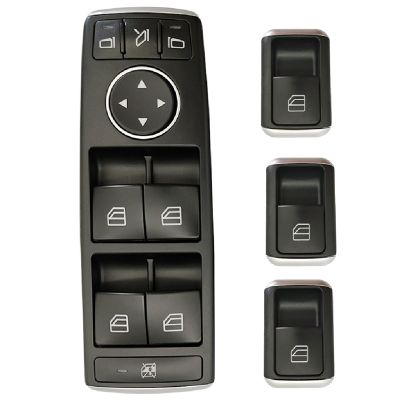 Car Electric Window Control Panel Accessory Kit with Folding Switch for Mercedes Benz W204 GLK 204 W212 2049055402 2049058202