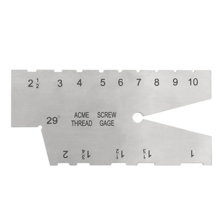 {hot} Acme Screw Thread Gage Angle Gauge Template 29° Thread Gauge ...