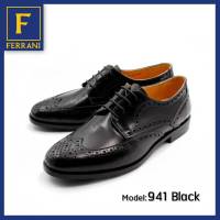 FERRANI Classic Brogue Model 941 #รองเท้าผูกเชือก คลาสิก ฉลุลาย