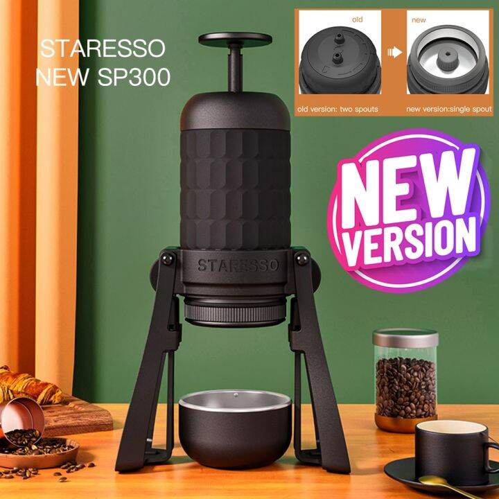 STARESSO Mirage SP300 PLUS Portable Espresso Maker Manual Coffee Maker
