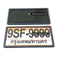 Hot Sale กรอบป้ายทะเบียนอคิลิคกันน้ำ1คู่ รุ่นขอบเล็ก ราคาสุดคุ้ม กรอบ ป้าย ทะเบียน กรอบ ป้าย ทะเบียน มอเตอร์ไซค์ กรอบ ป้าย ทะเบียน รถยนต์ กรอบ ป้าย ทะเบียน ไท เท