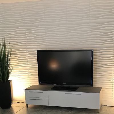⭐H&amp;B⭐ 3D Wall Panels in Diamond Design Foam Tiles White Sheet Exterior Brick Decoration WallpaperWall PanelSticker Panel Ceiling Pvc