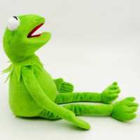 1ชิ้นตุ๊กตา Kermit กบเซซามีสตรีกบตุ๊กตา Mup แสดงของเล่นตุ๊กตาวันเกิดคริสต์มาสตุ๊กตายัดตุ๊กตาสำหรับเด็ก