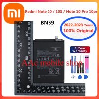 แบตเตอรี่ BN59 Xiao Mi ของแท้5000มิลลิแอมป์ชั่วโมงสำหรับ Xiaomi redmi Note 10 / 10S / Note 10 Pro แบตเตอรี่โทรศัพท์10Pro