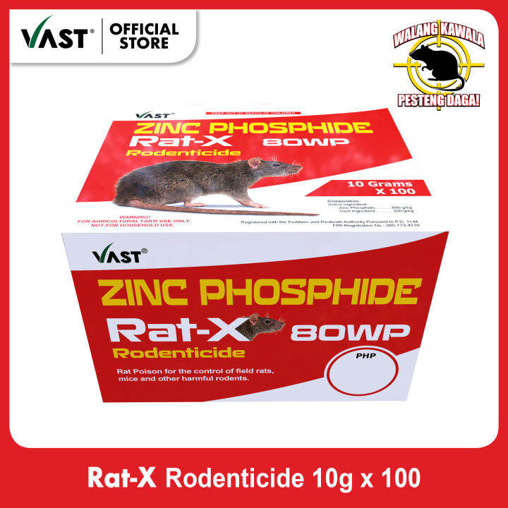 Vast RatX 80 WP Rodenticide 1kg Lazada PH