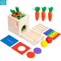 WT【ready stock】4-in-1 Intelligence Box Multi-functional Radish Pulling Coin-operated Game Color Matching Puzzle Toys For Gifts【cod】