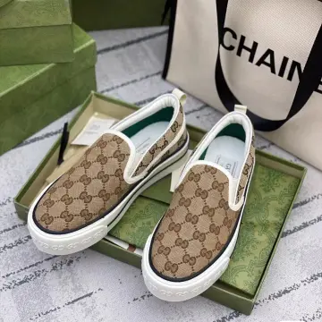 Gucci white best sale casual shoes