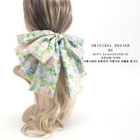 Spot Bow Creative Flower Spring Korean Version Of The Girl Hair Clip High -Level Sensory Simplicity And Versatile Back