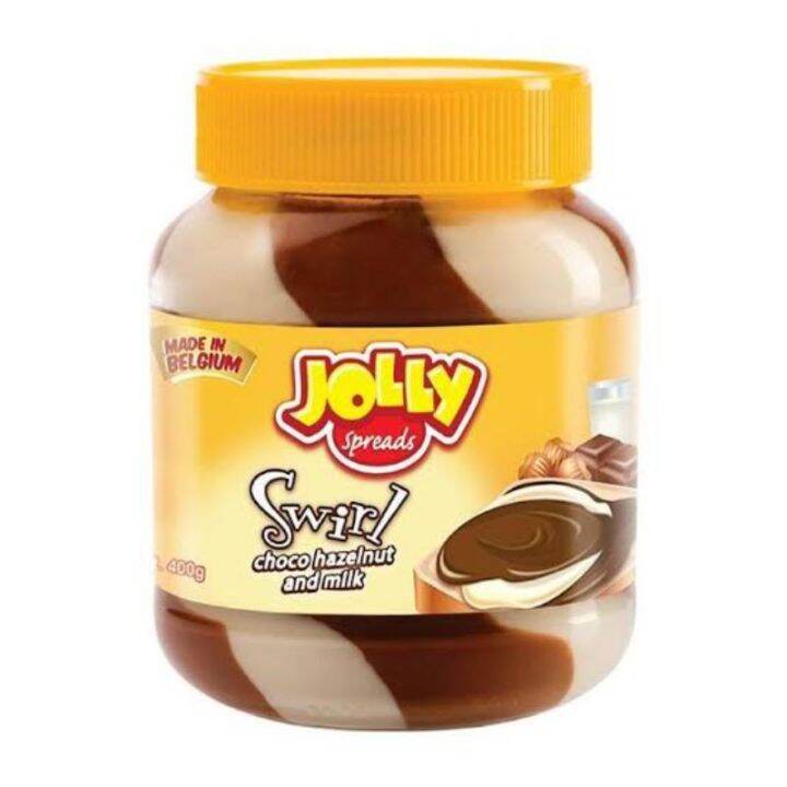 Jolly Swirl Spread Choco Hazelnut and Milk 400g Lazada PH