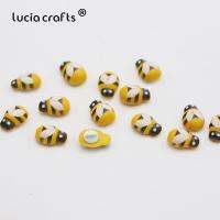 Yingke Lucia Crafts 25ชิ้น9*13มม. ภาพวาดการ์ตูนด้วงไม้แกะสลักตกแต่งเฟอร์นิเจอร์ตกแต่งสติกเกอร์ฟองน้ำ E1312อุปกรณ์สมุดภาพ Diy