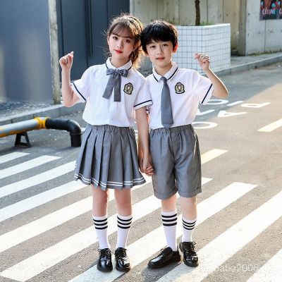 ✐❁ Ready-Made Stock ChildrenS Clothing Girls Childrens Chorus Clothing Primary and Secondary School Students Performance Costume Boys and Girls Poetry Recitation Performance Clothes British Style School Uniform