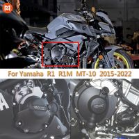 Engine Case Protector For Yamaha YZFR1 YZF R1M MT-10 MT10 MT 10 For GB Racing 2015-2022 Engine Guard Motorcycle Protection Cover Covers