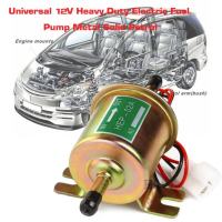 Elit ปั๊มติ๊ก ปั๊มเชื้อเพลิงน้ำมันแรงดัน สำหรับรถดีเซลและเบนซิน 12V Universal Gasoline&amp;Diesel Fuel Pump 12V