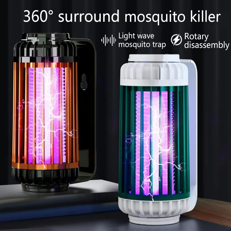 TANBABY] Mosquito Killer Lamp Electric Shock Mosquito Trap Home Bedroom  Wall Mount USB Repellent Kill Bug Insect Fly Zapper For Outdoor | Lazada PH