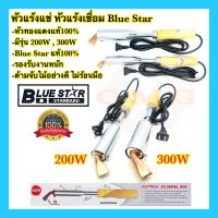 ?? หัวแร้งแช่ หัวแร้งเชื่อมสังกะสี หัวแรังบัดกรี BlueStar 200W 300W / 220V หัวทองแดงแท้100% รองรับงานหนัก