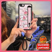 Flower bracelet cartoon Phone Case For iphone 6/6S luxurious lovely Soft shell Wrist strap trend originality support