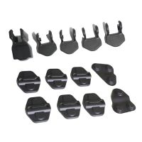 Door Lock Cover &amp; Door Screw Cover Trim Accessories for Wrangler JL 2018-2022 JT 2020-2022