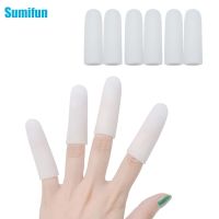 ❀❄♀ 6pcs 5x 1.1cm Finger Tube Anti-wear Foot Toe Protector Corn Blister Calluses Protect Toe Fingers Separator Hand Foot Care Tools