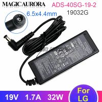 19V 1.7A อะแดปเตอร์สวิตชิ่ง ADS-40SG-19-2 19032G สำหรับ LG E2351 E1948S E2242C E2249 LG 27EA33V-B E1948SX FLATRON IPS277 EAY62549302