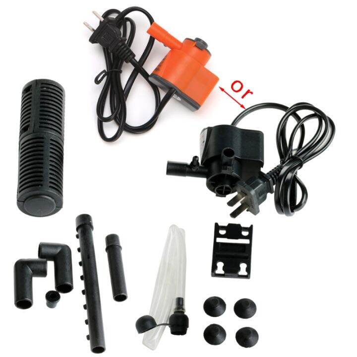 【HOT SALE】US Mini 3 in 1 Aquarium Internal Filter Fish Tank Submersible