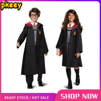 ใหม่เสื้อคลุมคอสเพลย์ Harry Potter Gryffindor Magic ชุดเสื้อคลุมชุดเครื่องแบบสำหรับเด็กเด็กผู้ชายเด็กผู้หญิงชุดปาร์ตี้ฮาโลวีน