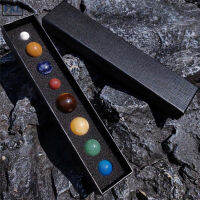 FAL Polished Crystals Rock Assorted Stones With Different Size And Storage Box Teaching Material