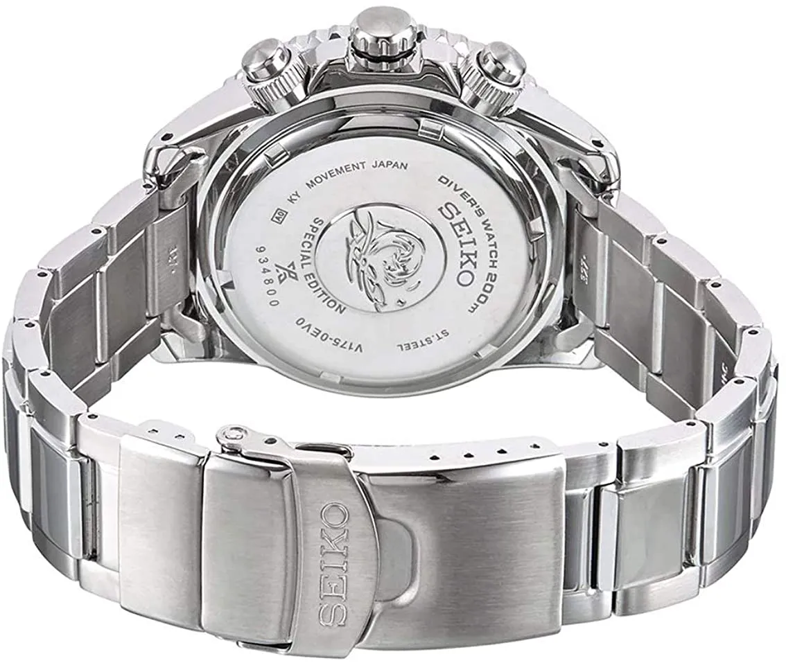 Đồng hồ Seiko cổ sẵn sàng (SEIKO SSC741P1 Watch) SEIKO Prospex Diver's 200m  Special Edition Chronograph