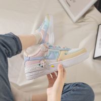 Air Force One white women shoes sneakers Dragon women s shoes spring and autumn Korean version of ulzzang Harajuku style board shoes