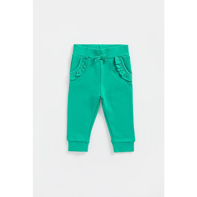 กางเกงจ๊อกเกอร์เด็กผู้หญิง Mothercare Green Joggers CD087