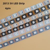 CW WS2813 Led Strip LightSignal Individually Addressable 1m 4m 5m 30 60144 LEDs WS2812B UpdatedWhite PCB DC5V