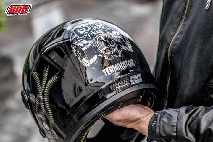 ใหม่ล่าสุด-brg-helmets-รุ่น-retro-ลาย-terminator-ดุๆ-คลูๆ-เท่สุดๆ-หมวกกันน็อคแนวคลาสิควินเทจ-ดีไซน์เท่-ดุดัน-มีเอกลักษณ์โดดเด่น