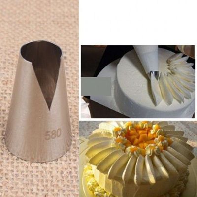 【CC】◙  580  Icing Piping Tips Nozzle Decorating Pastry Dessert Decorator