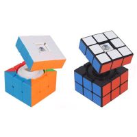 2pcs YUXIN  3x3x3 Treasure box Magic Cube Speed Puzzle 3x3 Surprise Cube Educational Toys Gifts 66mm Brain Teasers