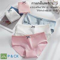 P &amp; CK / #8019 กางเกงในเด็กนักเรียน: (ฟรีไซส์, ใส่ได้ 12 - 18 ขวบ) มี 4 สี, คุณภาพดี, ผ้าคอตตอน 100% [ก่อนสั่งกด "เพิ่มลงรถเข็น" ถึงเลือกสีได้]