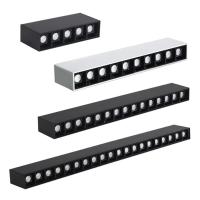 Dimmable Ceiling lamp LED down light 10W20W30W 40W line light strip creative linear strip living room corridor light  by Hs2023