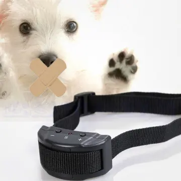 Electric shock anti outlet bark dog collars