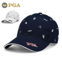 ﺴ✓❍ หมวกกอล์ฟชาย American PGA หมวกเบสบอลมืออาชีพกันแดดม่านบังแดดหมวกเทนนิสระบายอากาศได้สบายปรับได้