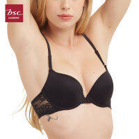 BSC lingerie ชุดชั้นในบรา MOLD BRA บรารูปแบบมีโครงตะขอหน้า - BB6425