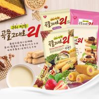 ขนมเกาหลี grain crispy roll 곡물그대로